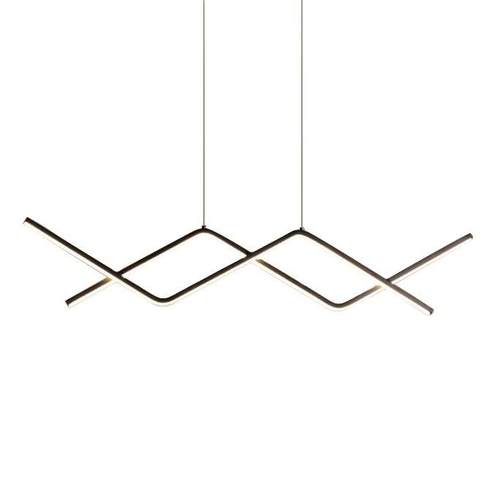 轻奢爆款现代简约饭厅吊灯餐桌吧台法式创意餐厅长条极简网红灯具