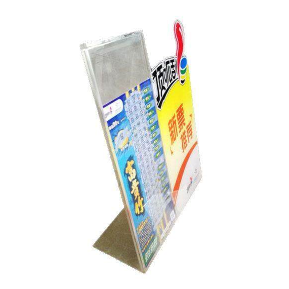 厂家亚克力展示牌双面广告桌牌桌面台卡立牌价格菜单牌价目表