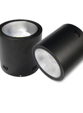 大功率筒灯50W60W80WLED明装筒灯智能照明高铁站地铁站飞机场灯