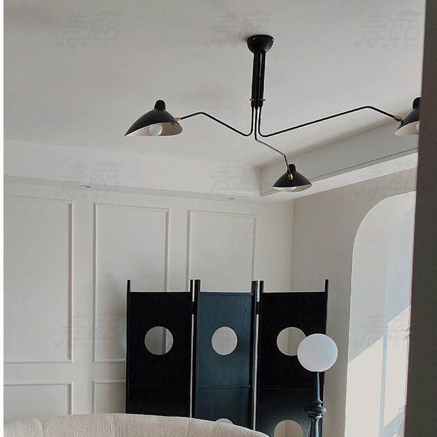 中古法式SergeMouille北欧客厅吊灯张牙舞爪卧室主灯设计师鸭嘴灯,家装灯饰光源,智能吊灯,淘宝优惠券,粉丝福利购,淘宝优惠卷