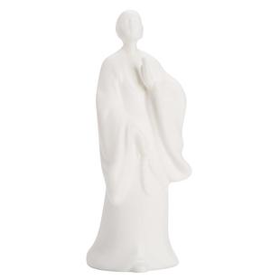 中式 饰品家居博古架隔断摆设根艺搭配配件 陶瓷小和尚摆件禅意装