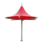 景区园林膜结构景观棚公园小品张拉膜景观篷凉亭座椅遮阳蓬防雨篷