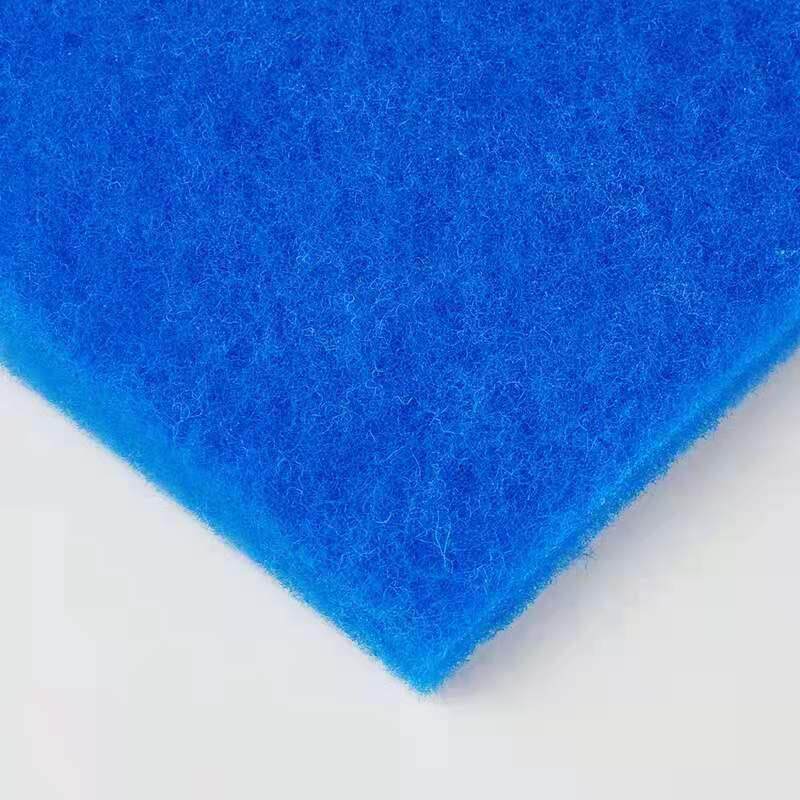 蓝色滤棉耐洗加厚过滤棉大卷棉鱼缸过滤材料底滤棉生化珍珠棉