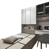 厂家定制榻榻米床保暖炕客卧飘窗升降桌全屋定制厂家定制