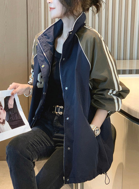 杭州意法风衣冲锋衣外套女款秋装2025新款爆款高级感洋气夹克上衣