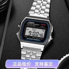 CASIO卡西欧手表正品经典小方块复古防水学生男女同款A158W A159W