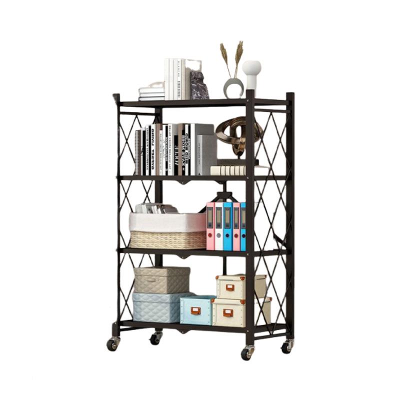 安大折叠置物架免整装大折叠置家用理架厨房收架多层微波炉餐具储