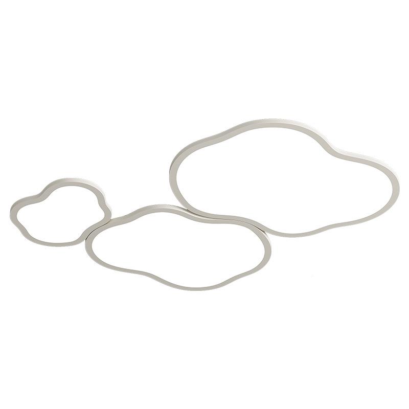 光谱云朵灯护眼客厅灯全主灯卵石吸顶灯现代简约创意中EKL山灯鹅