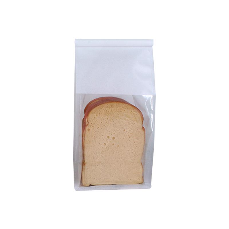 牛皮纸自封袋吐司袋铁丝卷边面包袋烘焙包装袋自封自立分装