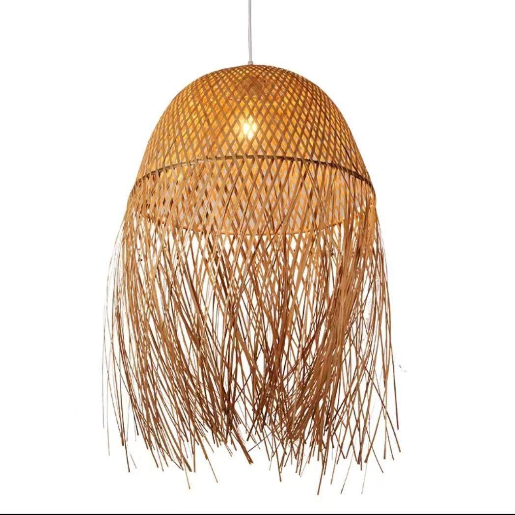 竹编吊灯日式田园禅意餐厅酒吧民宿书房复古卧室灯手工编织灯,家装灯饰光源,智能吊灯,淘宝优惠券,粉丝福利购,淘宝优惠卷