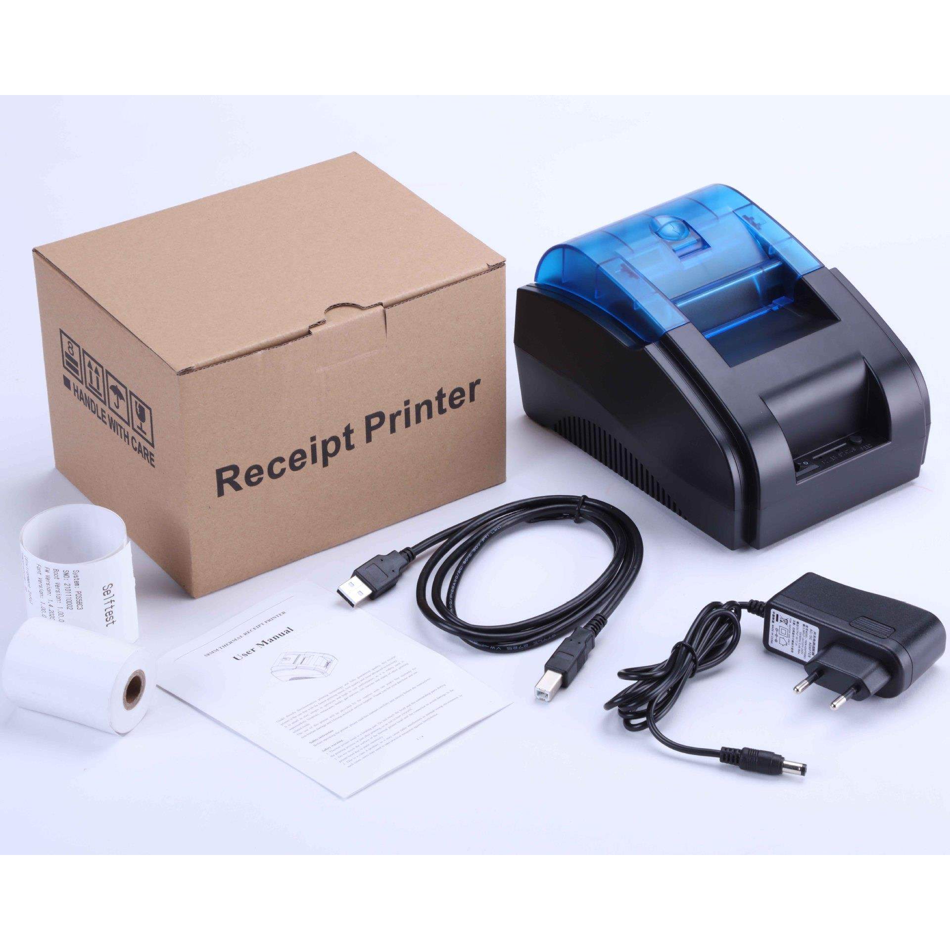 外贸出口58mm桌面式USB+蓝牙热敏票据打印机可连接Android/ios,办公设备/耗材/相关服务,餐饮/外卖打印机,淘宝优惠券,粉丝福利购,淘宝优惠卷