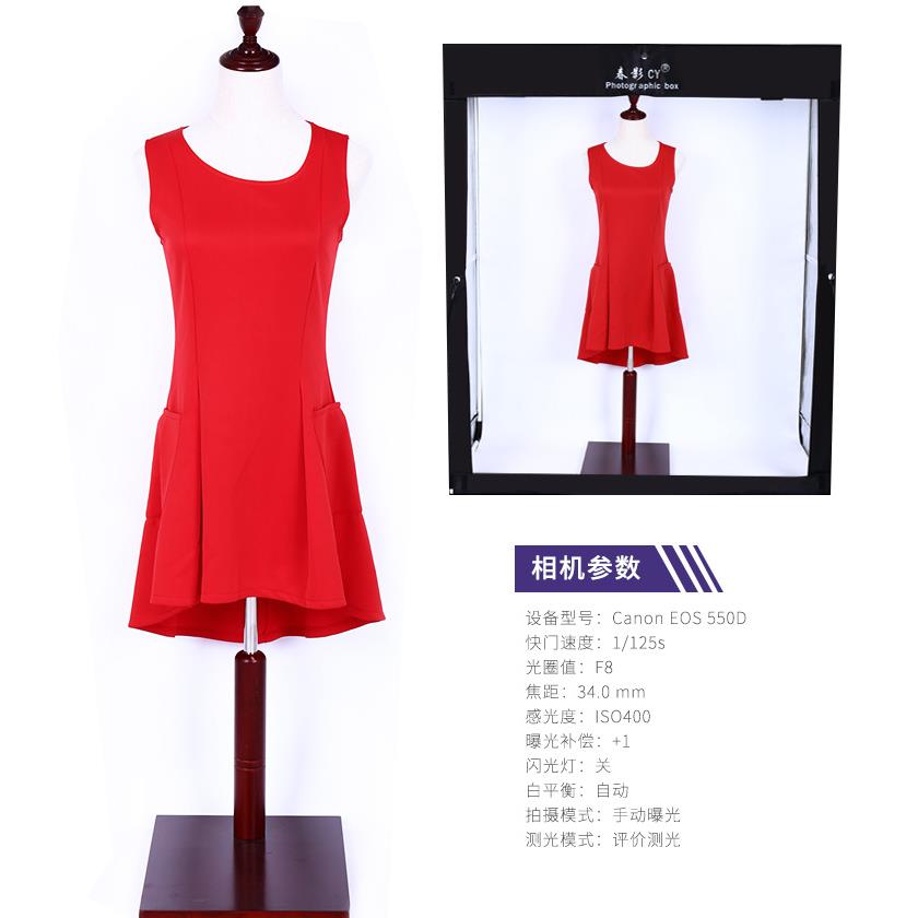 厂家供应140CM摄影棚套装LED摄影灯柜式套装120*50*140CM