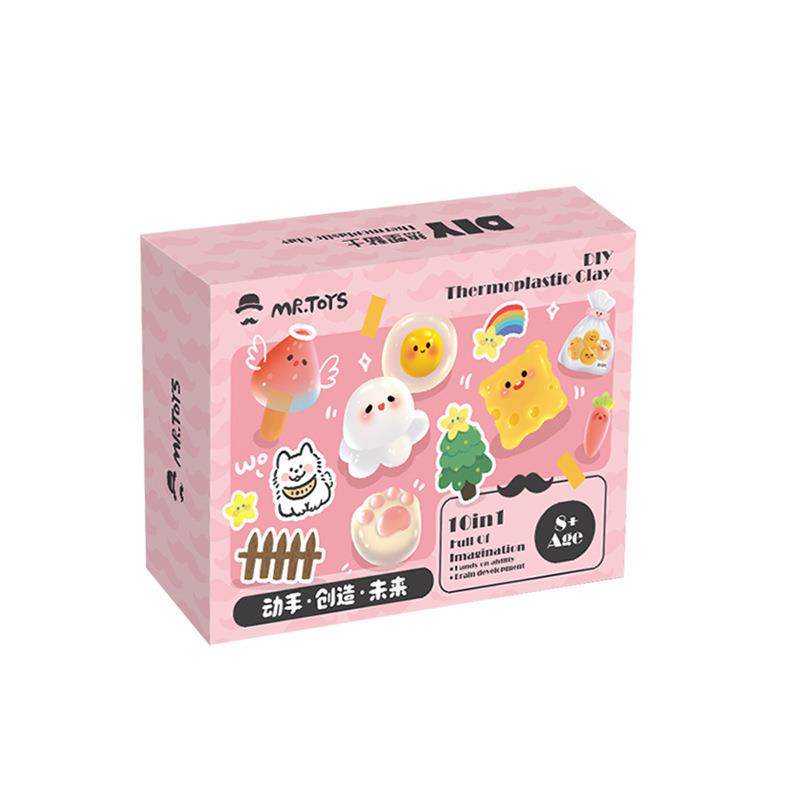 热塑粘土水晶土自由树脂粘土透明手工套装制作材料包,玩具/童车/益智/积木/模型,其它玩具,淘宝优惠券,粉丝福利购,淘宝优惠卷