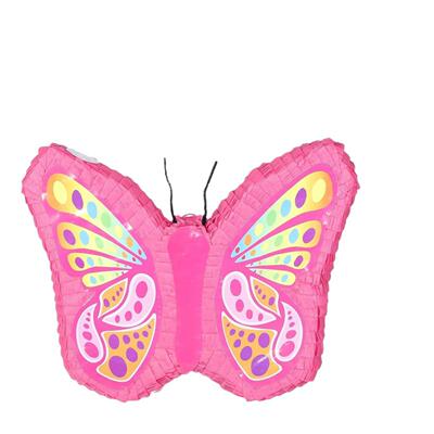 立体蝴蝶皮纳塔儿童生日派对用品聚会游戏砸糖道具敲打式pinata