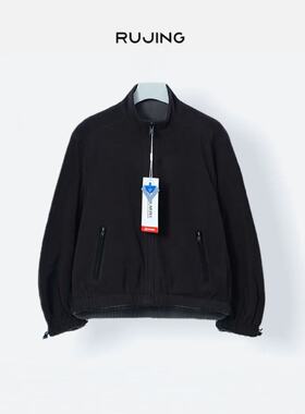 RUJING丨黑标【POLARTEC 抓绒】拉链P绒双面穿夹克外套-WJ-56