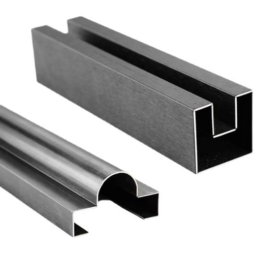 不锈钢装饰条加工极窄线条剪折板酒店电梯门套踢脚线包边收边条