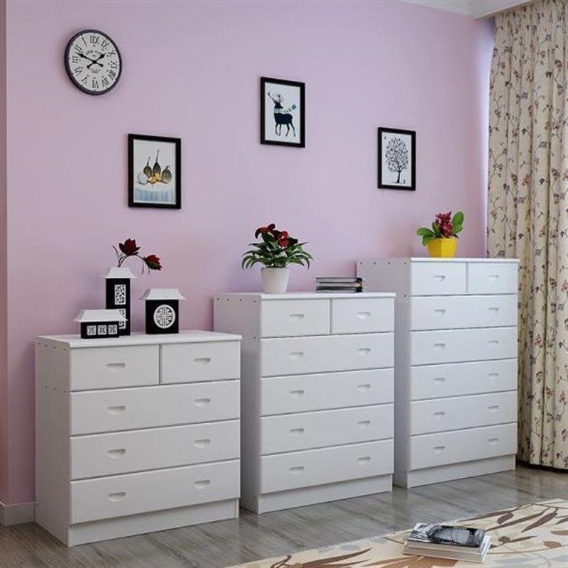 松木柜五斗柜五斗橱实木斗柜收纳柜子储物柜简约客厅斗柜卧室