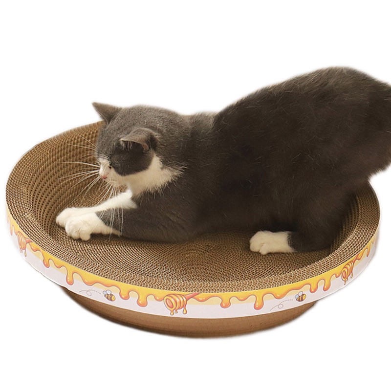 猫抓板窝不掉屑瓦楞纸猫抓板猫窝一体防猫抓沙发猫咪磨爪板猫抓盆