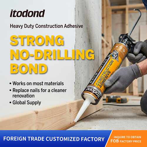 itodond no nail grab adhesive for tile floor and mirror