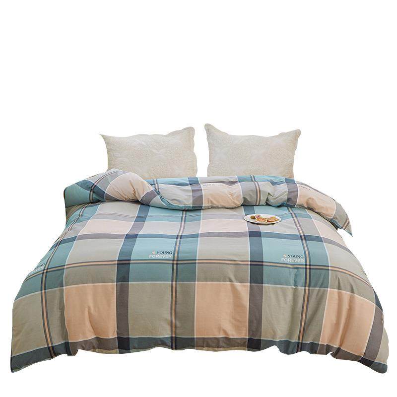 纯棉被套单件100棉床上用品小清新200x230cm全棉被罩实体采购,床上用品,学生床品套件,淘宝优惠券,粉丝福利购,淘宝优惠卷