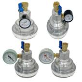 DN65消防栓试水压接口消防测压接头加厚便携式 消火栓测压闷盖装 置