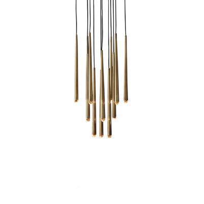 头长线单头锥管小灯后现床代吊简约欧轻奢卧室吧北台215复式楼梯