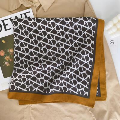 外贸款Autumn and Winter New Velvet Scarf for Women's Fa