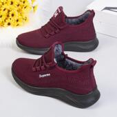 Cotton Shoes Women 2024 For Beijing Velvet Plus Old And Thi