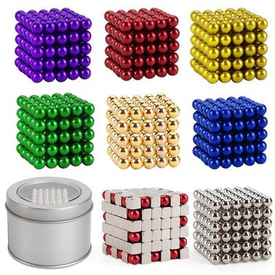 New Colorful Magnetic Ball Toys Metal DIY Magnet Balls Block