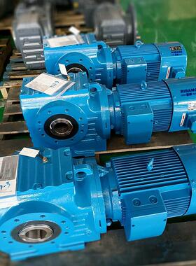 日邦SAZ97齿轮蜗轮减速机小法兰自锁功能广泛用于各种起重机械