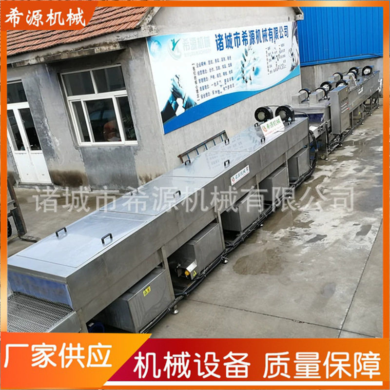 不锈钢码垛叠盘机 水果筐子鸡笼筐清洗线 希源洗盘机厂家耐用