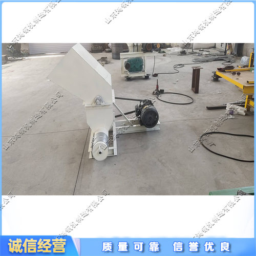 电动泡沫热熔出坨机 废旧泡沫热熔造块机 粉碎泡沫挤出出坨设备