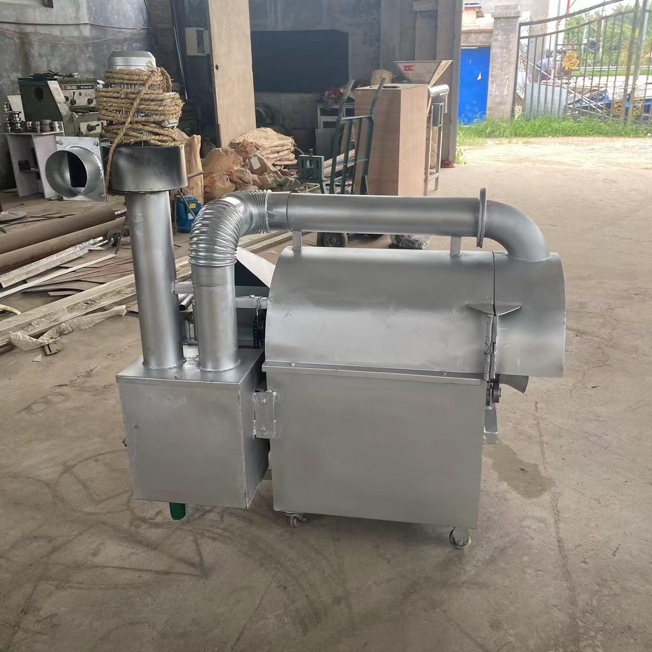 环保型花生炒货机 滚筒翻炒机 电动滚筒花生芝麻炒货机