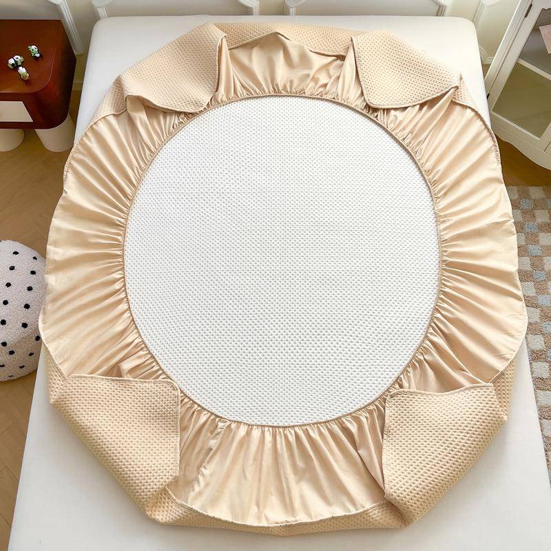 类原LAIDENGK棉毛毛巾绣夹棉a床卧磨室席梦思床垫保护罩防滑床罩