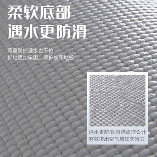 跨境房地垫可擦洗特林丝满家用防滑防油防水厨踩脚垫整铺垫地免毯