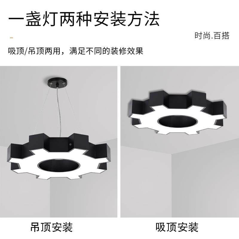 各种LE型D吊形灯异型办公灯造灯多边拼接FSX-ZXD1线灯长方形各种