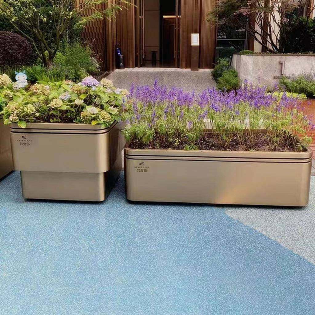 型不锈钢花箱组合大TXR可移树箱户外景观花架坛铁艺花动售楼部花,金属材料及制品,其他金属制品,淘宝优惠券,粉丝福利购,淘宝优惠卷