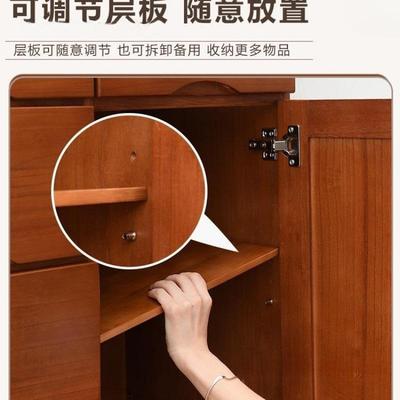 五斗柜简现代约物柜抽屉柜收柜子柜LH0110卧室收纳斗柜七纳斗实木