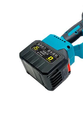 锂电锯小型迷枝你LEZ锯户外高空伐木树修枝锯延长杆高链锯手持电