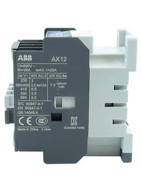 ABBAX12-30V8-10-4*110VH50Hz/110-12060z交流接触器DCI10139474