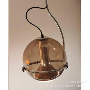 北欧创意吊灯餐厅餐桌简约现代个性 饰灯具 升降滑轮移位设计师款 装