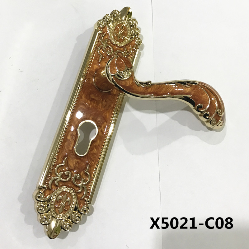 欧式风格门锁室内现代套装门锁简约卧室门锁卫生间家用实木房门锁