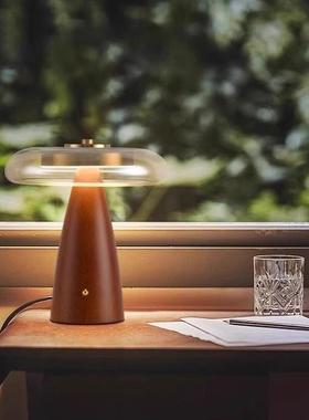 2025新款中古后现代设风42310计师卧室书床头氛围灯复触摸房开关