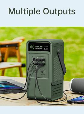 PA200L大容量露营太阳能板电跨源60000AP200Lm外Ah户备用储能境爆