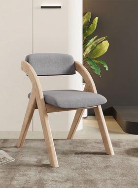 折叠椅13365木椅靠背实木餐椅家办公椅子可折凳叠椅子椅耐用多用功能有