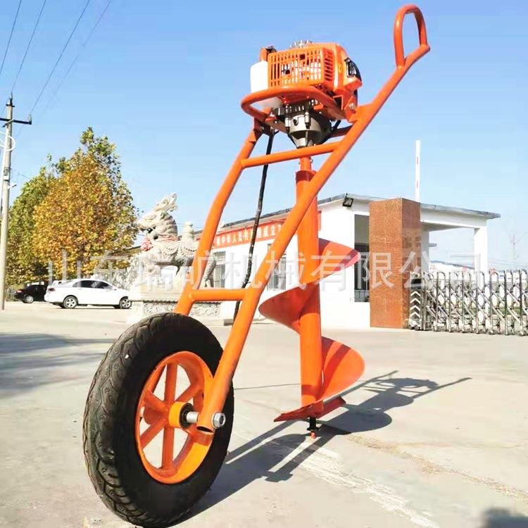钻JNR空施器打机地洞洞果树树肥栽种树挖坑机挖钻机