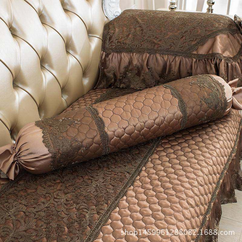 欧沙发抱枕上靠垫床复古风慕欧式宫廷风KZ1MN妮圆式枕别墅抱枕靠