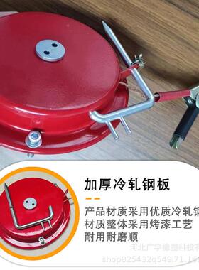 罐型车导WHJ静电伸缩静电油接地卷盘5缩米自动伸接地器防静电接地