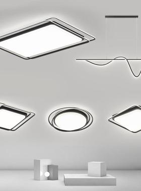 餐厅吊灯13933现简约大气223年新款0饭厅灯极代简卧室房间柜灯吧