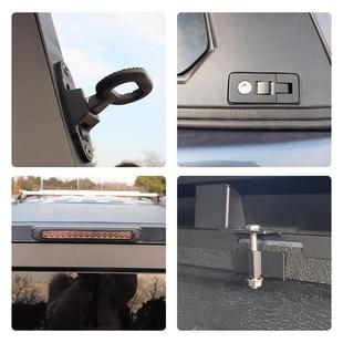 Trt10990装 L200 Amarok皮卡锰钢升级饰板开门三防盗后箱